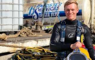 Sea Service Diving and Marine senior diver
